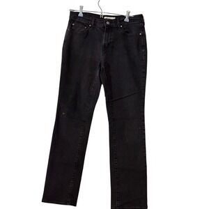 Women's Levi 505 straight black denim jeans size 10 (waist 30)